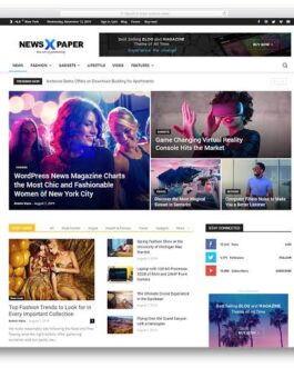 Newspaper wordpress theme